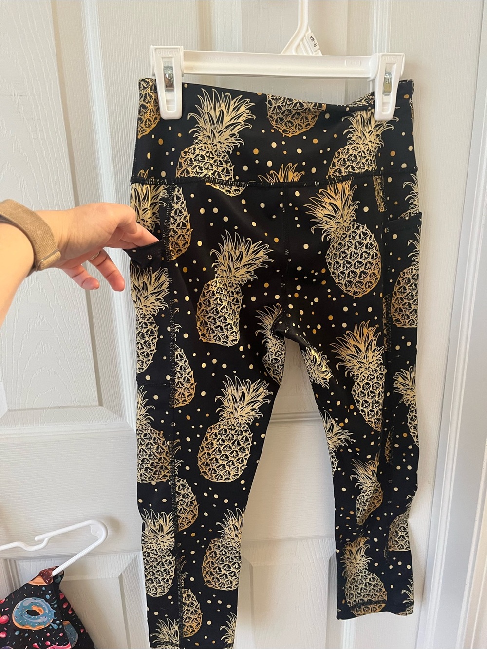 Constantly Varied Gear, Fineapple leggings, XS, EUC